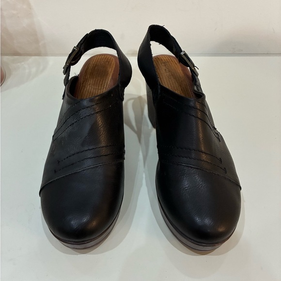 b.o.c. Shoes - Born slingback closed-toe mule size 10 women’s 3”heel Black comfortable